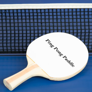 Create Your Own Custom Ping Pong Paddle