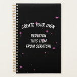 Create Your Own Custom Planner<br><div class="desc">High quality, fully customisable products for you to personalise any way you like! We offer a huge collection of easy-to-customise business and school supplies, wedding, party and special event decorations, supplies and favours, custom clothing, accessories and merch for people of all ages, collectable gifts, home decor and more. Visit Pop...</div>