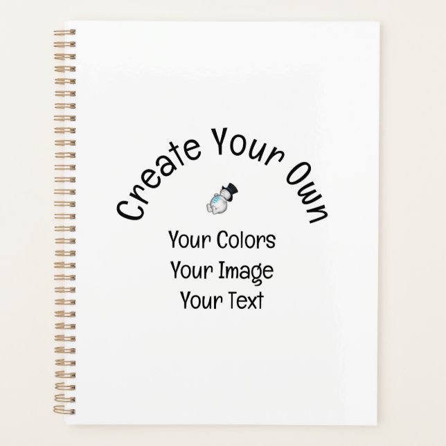 Create Your Own Custom Planner (Front)