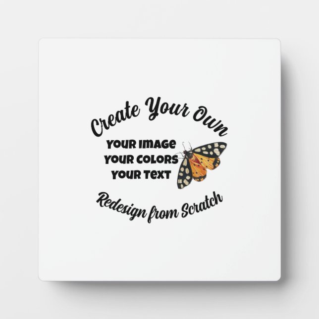 Create Your Own Custom Plaque (Front)