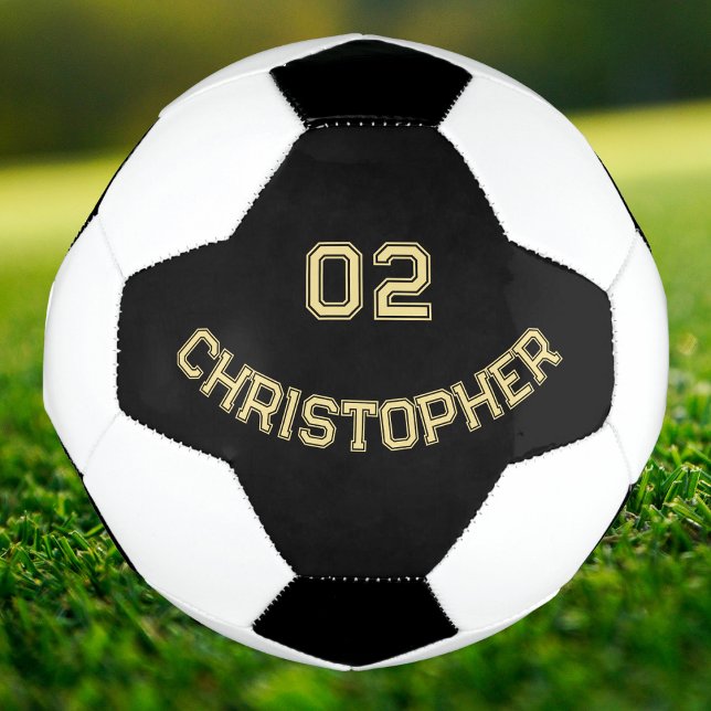 Create Your Own Custom Player Name Jersey Number Football (Create Your Own Custom Player Name Jersey Number Soccer Ball)