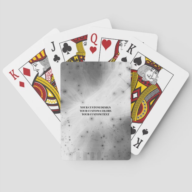 Create Your Own Custom Playing Cards (Back)