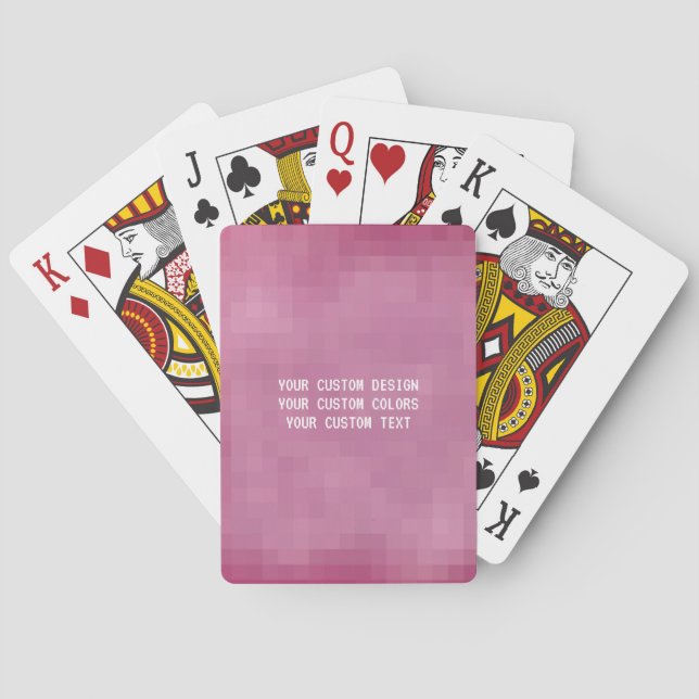 Create Your Own Custom Playing Cards (Back)