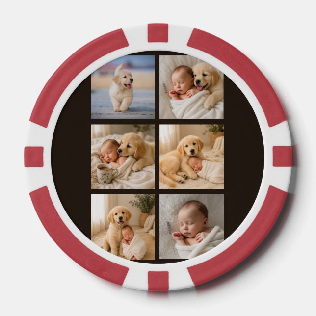 Create your own custom poker chips (Front)