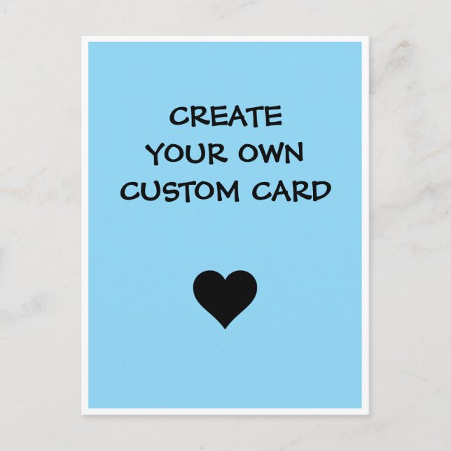 Create Your Own Custom  Postcard (Front)