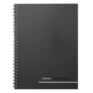 Create Your Own Custom Professional Modern Simple  Notebook