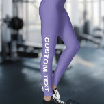 Create Your Own Custom Purple Leggings<br><div class="desc">Create Your Own Custom Purple Leggings.</div>