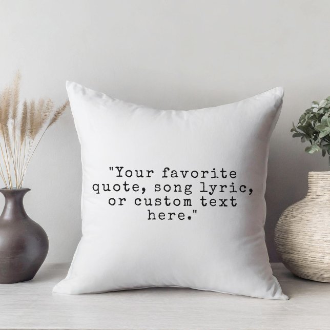 Create Your Own Custom Quote Cushion (Creator Uploaded)