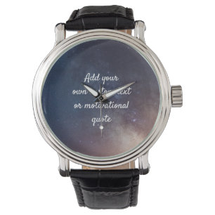 Create Your Own Custom Quote - Night Sky Watch