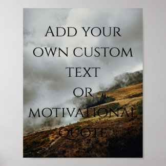 Create Your Own Custom Quote Poster