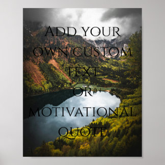 Create Your Own Custom Quote Poster