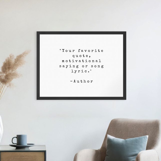Create Your Own Custom Quote Poster (Creator Uploaded)