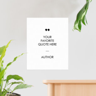 Create Your Own Custom Quote Poster