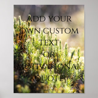Create Your Own Custom Quote Poster