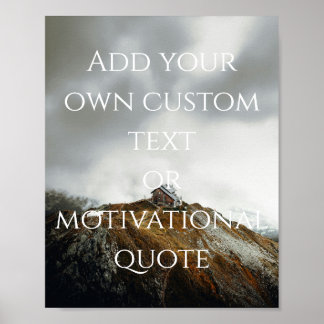 Create Your Own Custom Quote Poster