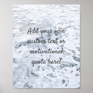 Create Your Own Custom Quote Poster - Ocean