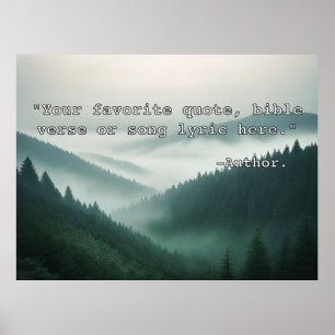 Create Your Own Custom Quote Poster Text & Image 3
