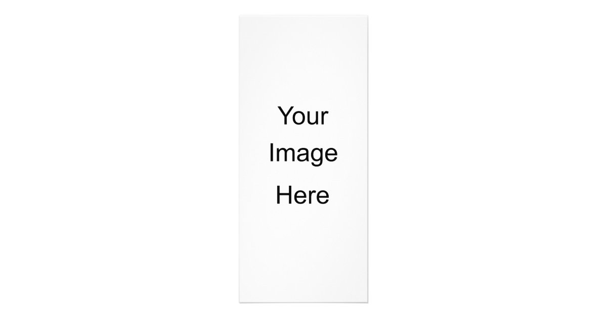Create Your Own Custom Rack Cards Zazzle