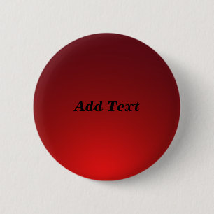 Create Your Own Custom Red Blank Template 6 Cm Round Badge