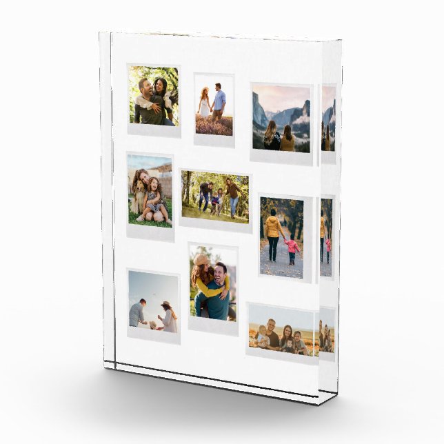 Create Your Own Custom Retro Instant Photo Collage Block (Right)