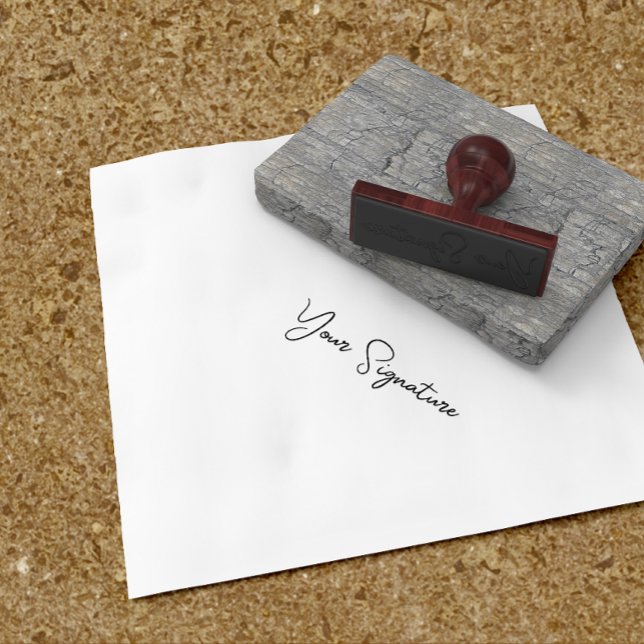 Create Your Own Custom Signature Personalised Sel  Self-inking Stamp (Creator Uploaded)