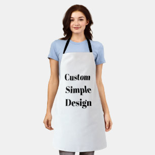 Create Your Own Custom Simple Design Apron