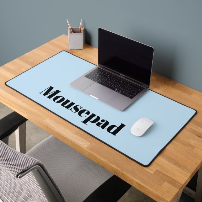Create Your Own Custom Simple Design Mousepad Desk Mat (Office 2)