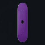 Create Your Own Custom Skateboard Design<br><div class="desc">Create Your Own Custom purple Skateboard Design</div>