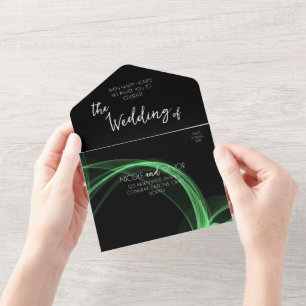 Create Your Own Custom Smoke Ribbon All In One Invitation