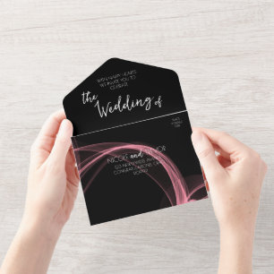 Create Your Own Custom Smoke Ribbon All In One Invitation