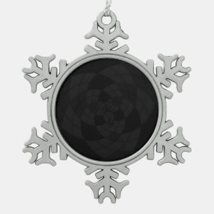 Create Your Own Custom Snowflake Pewter Christmas Ornament