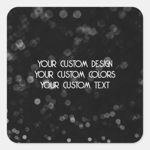 Create Your Own Custom Square Sticker