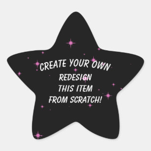 Create Your Own Custom Star Sticker