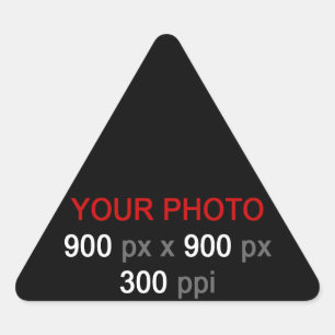 Create Your Own Custom Sticker Triangle