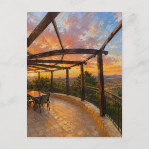 Create your own custom sunset postcard