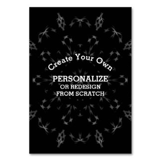 Create Your Own Custom Table Number