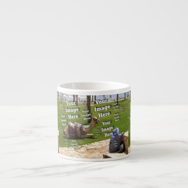 🤍 Create Your Own Custom Template Espresso Cup (Front)