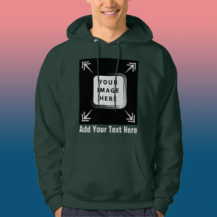 Create Your Own Custom Template Personalised Gifts Hoodie