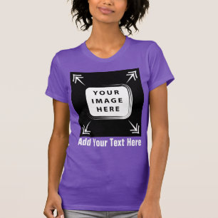 Create Your Own Custom Template Personalised Gifts T-Shirt