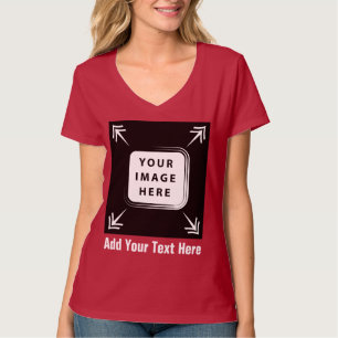 Create Your Own Custom Template Personalised Gifts T-Shirt