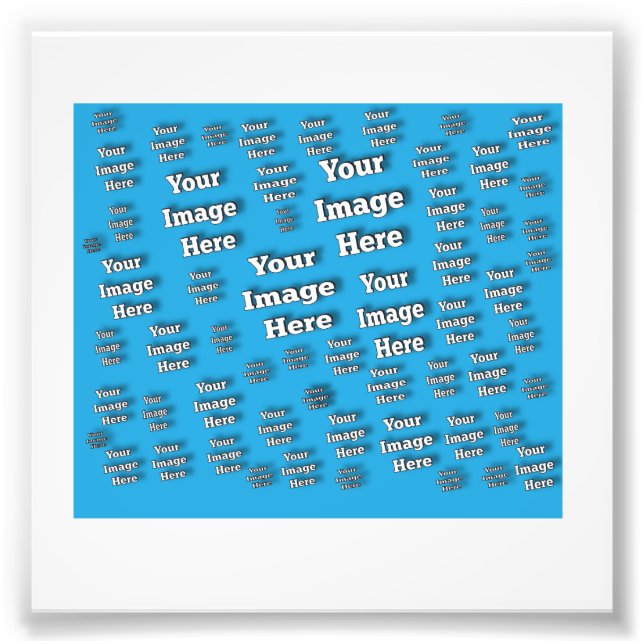 🤍 Create Your Own Custom Template Photo Print (Front)