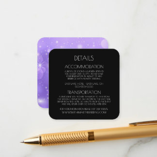 Create Your Own Custom Text Bokeh Sparkles Enclosure Card