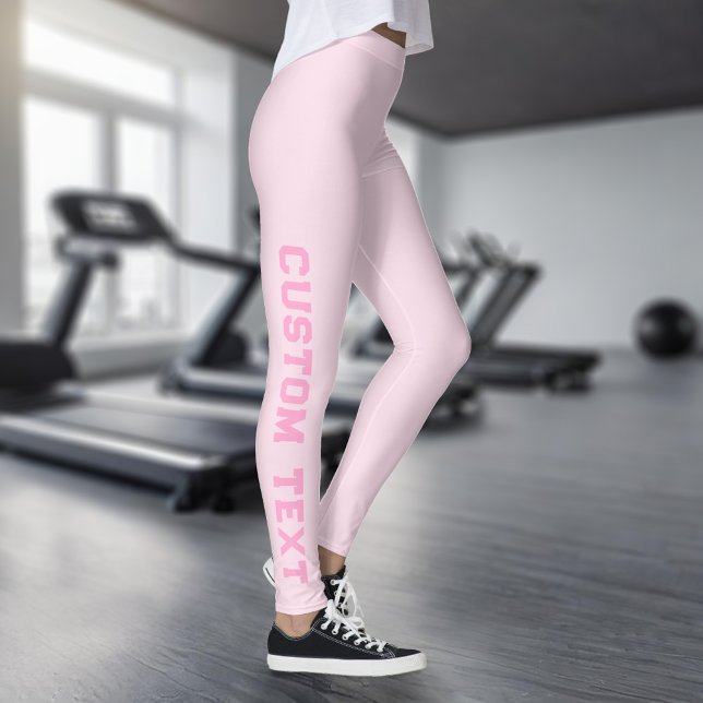 Create Your Own Custom Text Leggings (Creator Uploaded)