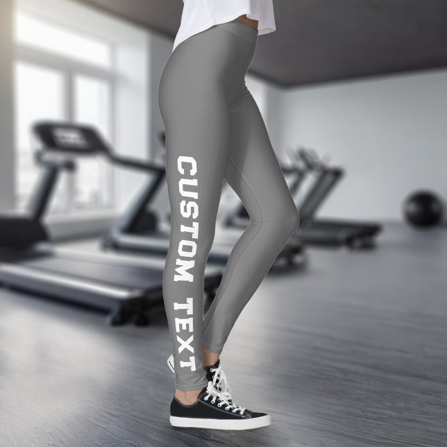 Create Your Own Custom Text Leggings (Creator Uploaded)