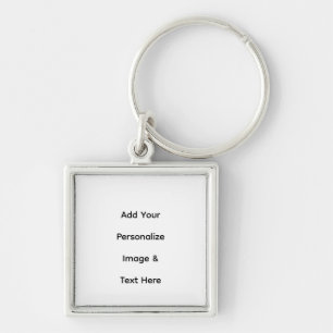 create your own custom text personalise key ring