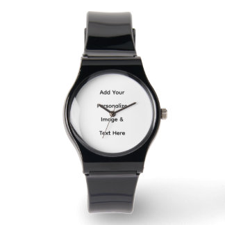 create your own custom text personalise watch
