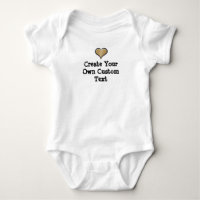 Create your own custom text with Gold Heart