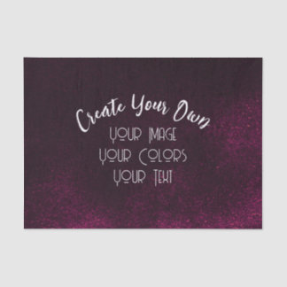 Create Your Own Custom Tissue Paper