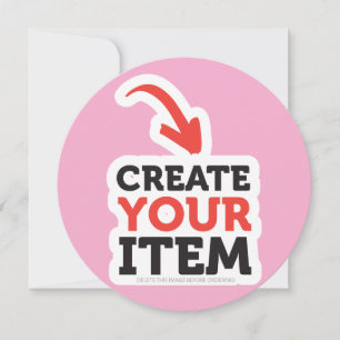 CREATE-YOUR-OWN Custom upload design Bachelorette Card