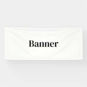 Create Your Own Custom Vinyl 2.5' x 6' Banner